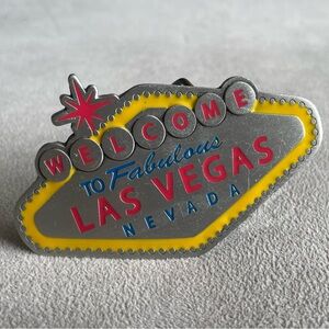 Las Vegas belt buckle
